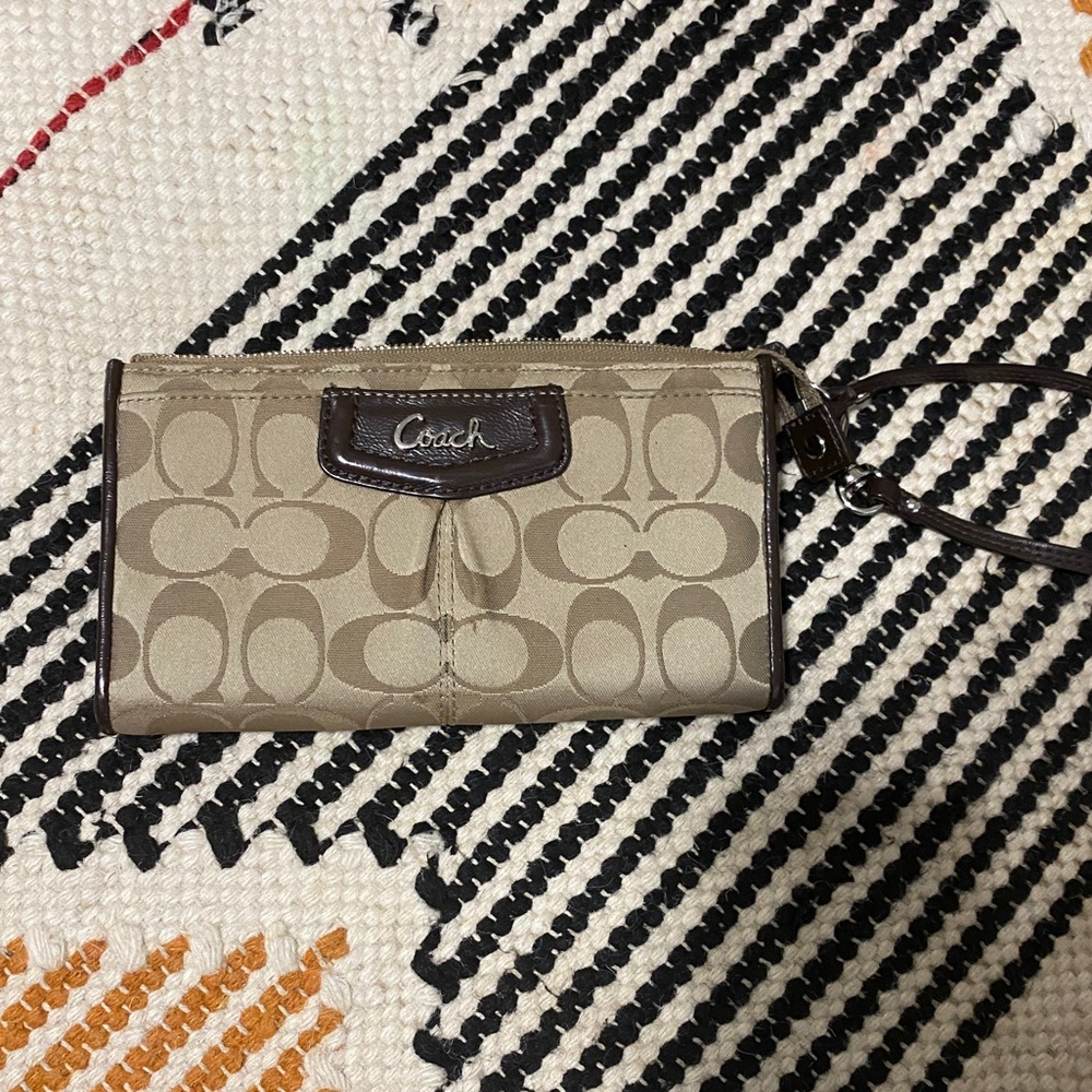 Coach wristlet